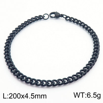 Cuban Chain Titanium Steel Bracelet
