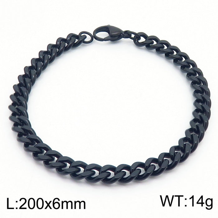 Cuban Chain Titanium Steel Bracelet