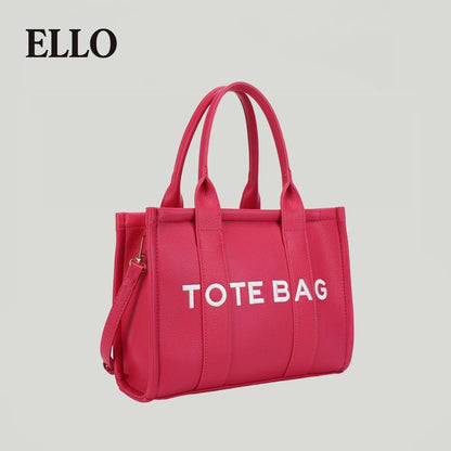 Evol Women'S Stylish Letter Tote Bag 2026 Design Versatile Handbag Multiple Colors Everyday Use