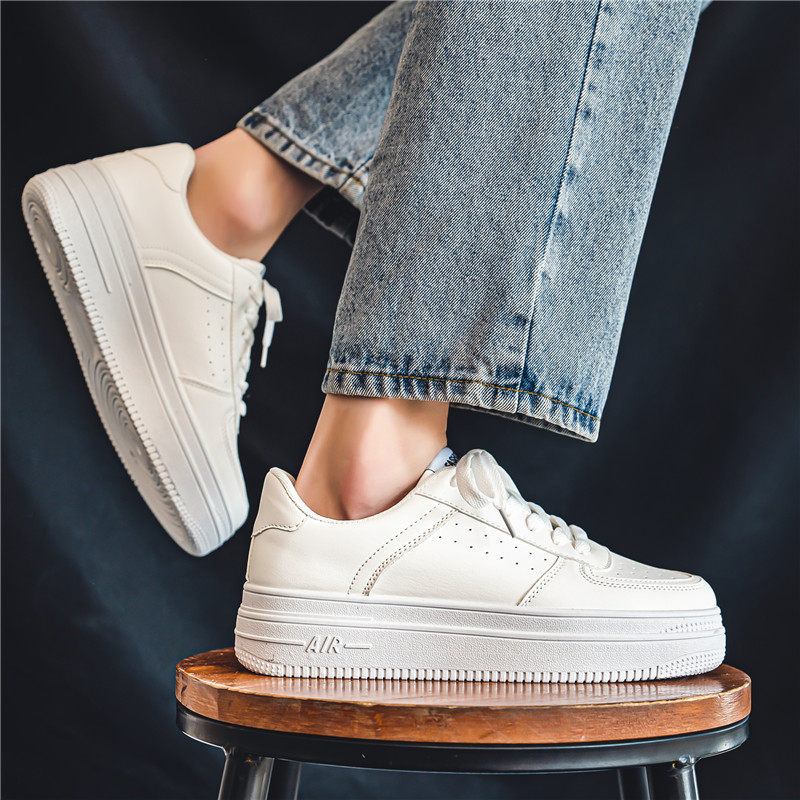 White sneakers
