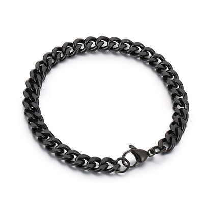 Cuban Chain Titanium Steel Bracelet