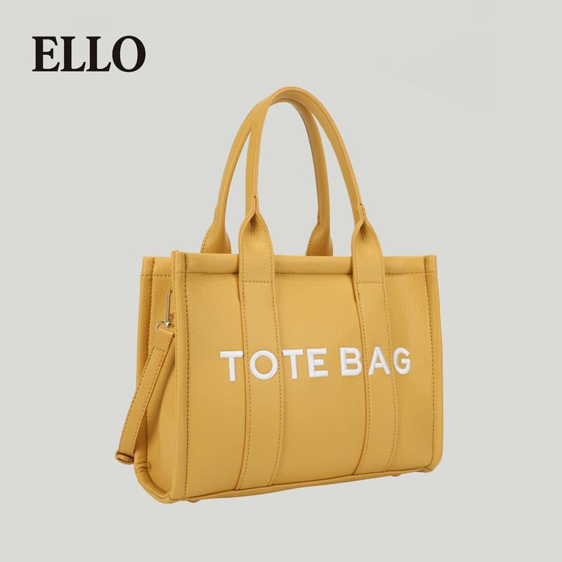 Evol Women'S Stylish Letter Tote Bag 2026 Design Versatile Handbag Multiple Colors Everyday Use