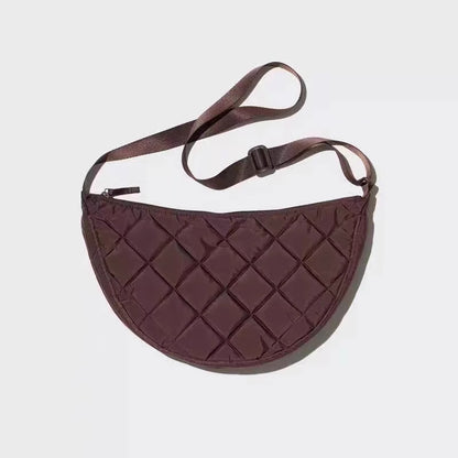Womens PU Crossbody Bag Large Capacity Casual Shoulder Bag