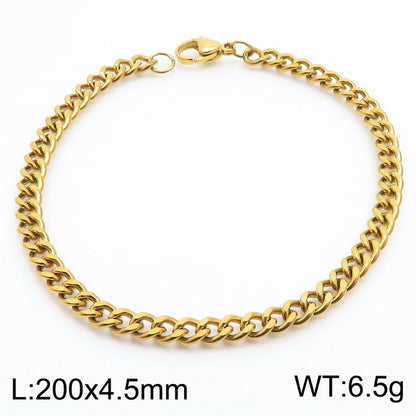 Cuban Chain Titanium Steel Bracelet