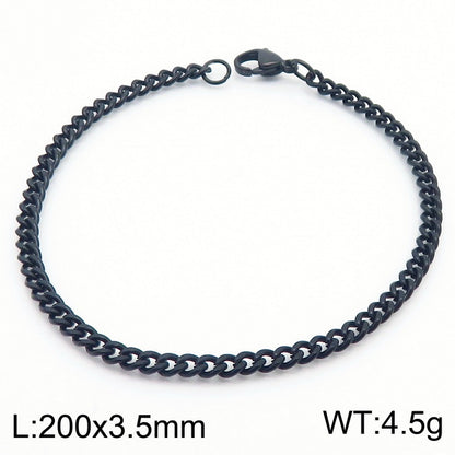 Cuban Chain Titanium Steel Bracelet