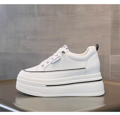 Women's White Platform Sneakers | Elevate Platform Sneakers by Aura X