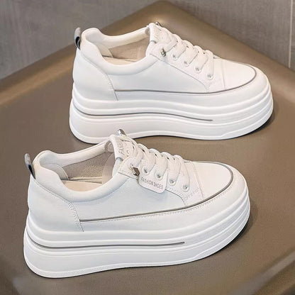 Women's White Platform Sneakers | Elevate Platform Sneakers by Aura X