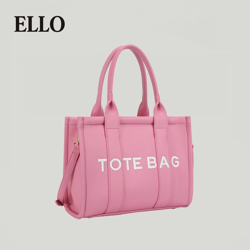 Evol Women'S Stylish Letter Tote Bag 2026 Design Versatile Handbag Multiple Colors Everyday Use