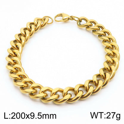 Cuban Chain Titanium Steel Bracelet