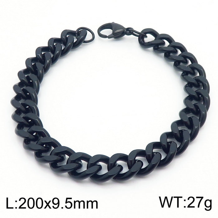 Cuban Chain Titanium Steel Bracelet