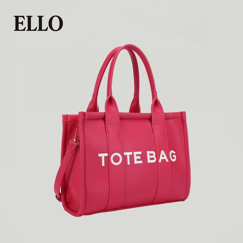 Evol Women'S Stylish Letter Tote Bag 2026 Design Versatile Handbag Multiple Colors Everyday Use