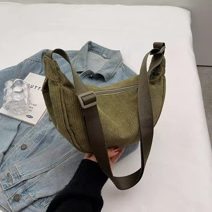 Womens PU Crossbody Bag Large Capacity Casual Shoulder Bag