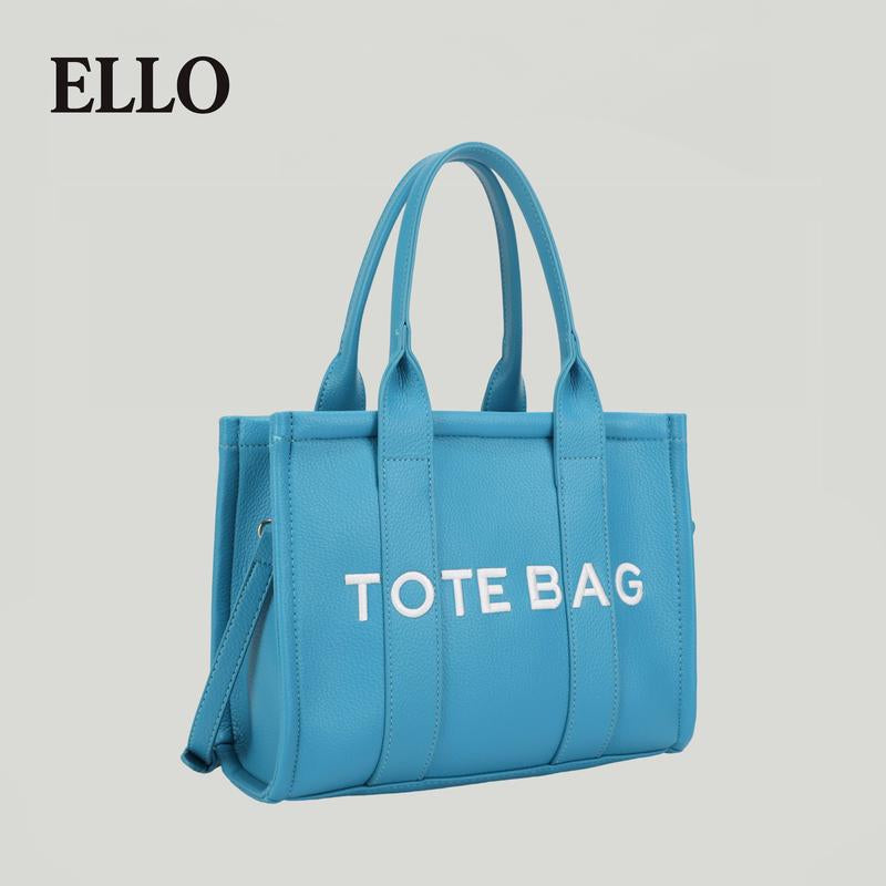 Evol Women'S Stylish Letter Tote Bag 2026 Design Versatile Handbag Multiple Colors Everyday Use