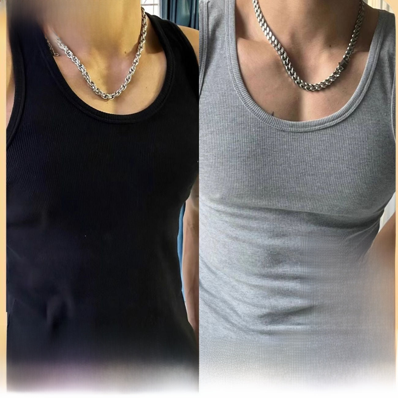 Mens Ribbed Cotton Sleeveless Vest