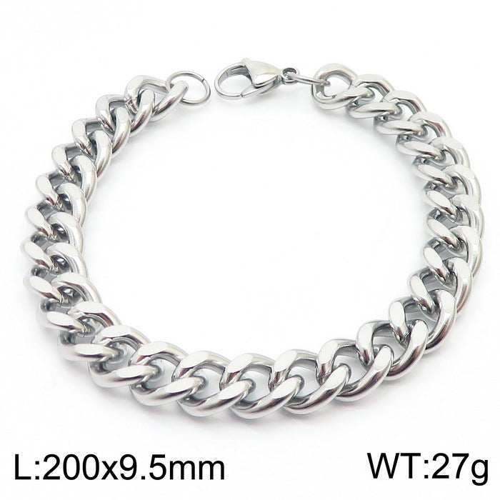 Cuban Chain Titanium Steel Bracelet
