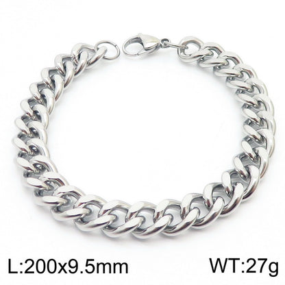 Cuban Chain Titanium Steel Bracelet