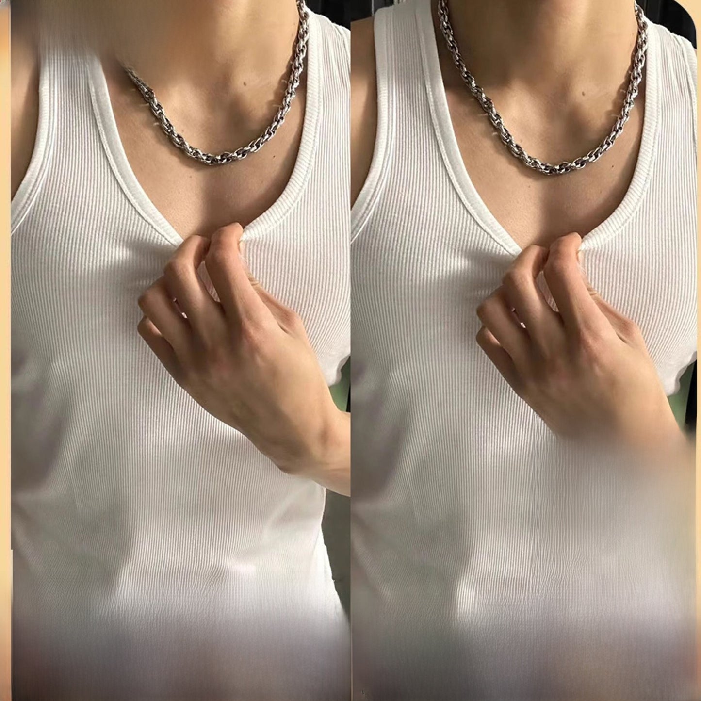 Mens Ribbed Cotton Sleeveless Vest