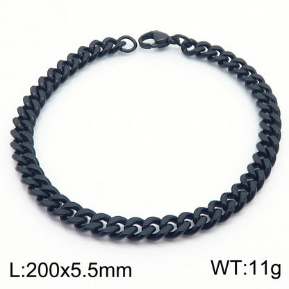 Cuban Chain Titanium Steel Bracelet