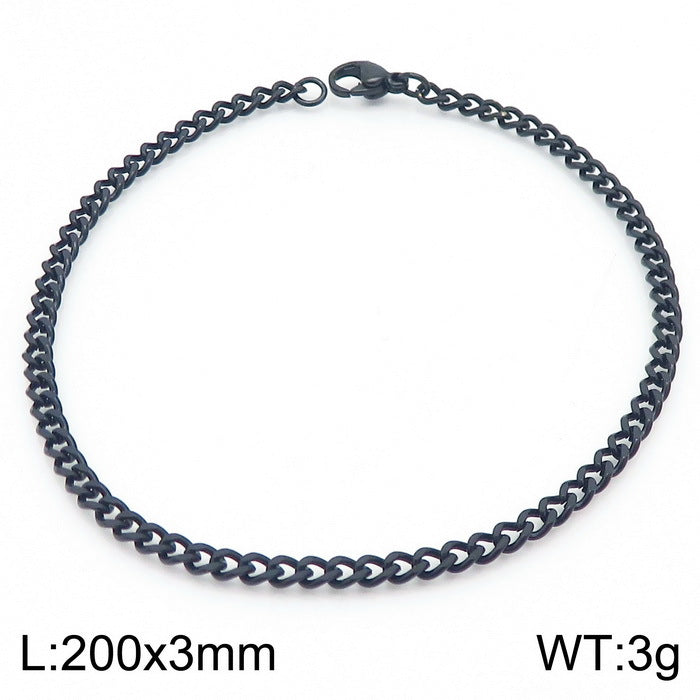 Cuban Chain Titanium Steel Bracelet