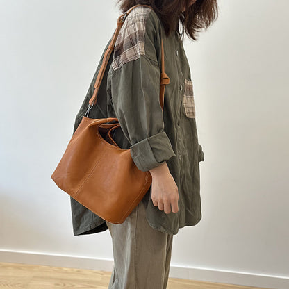 Genuine Leather Crossbody Shoulder Bag