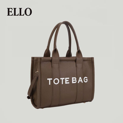 Evol Women'S Stylish Letter Tote Bag 2026 Design Versatile Handbag Multiple Colors Everyday Use