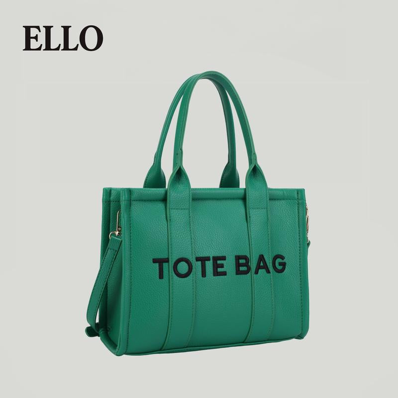 Evol Women'S Stylish Letter Tote Bag 2026 Design Versatile Handbag Multiple Colors Everyday Use