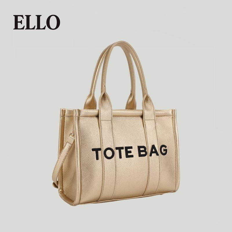 Evol Women'S Stylish Letter Tote Bag 2026 Design Versatile Handbag Multiple Colors Everyday Use
