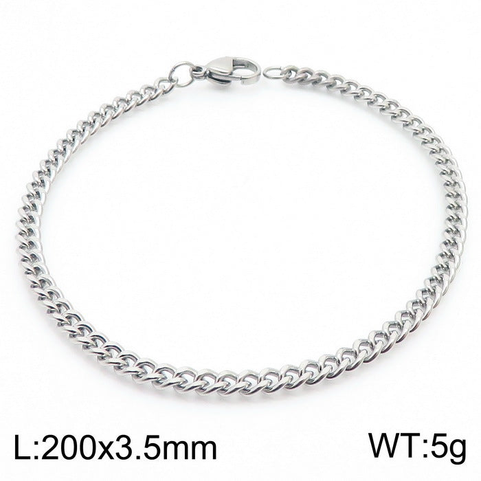 Cuban Chain Titanium Steel Bracelet