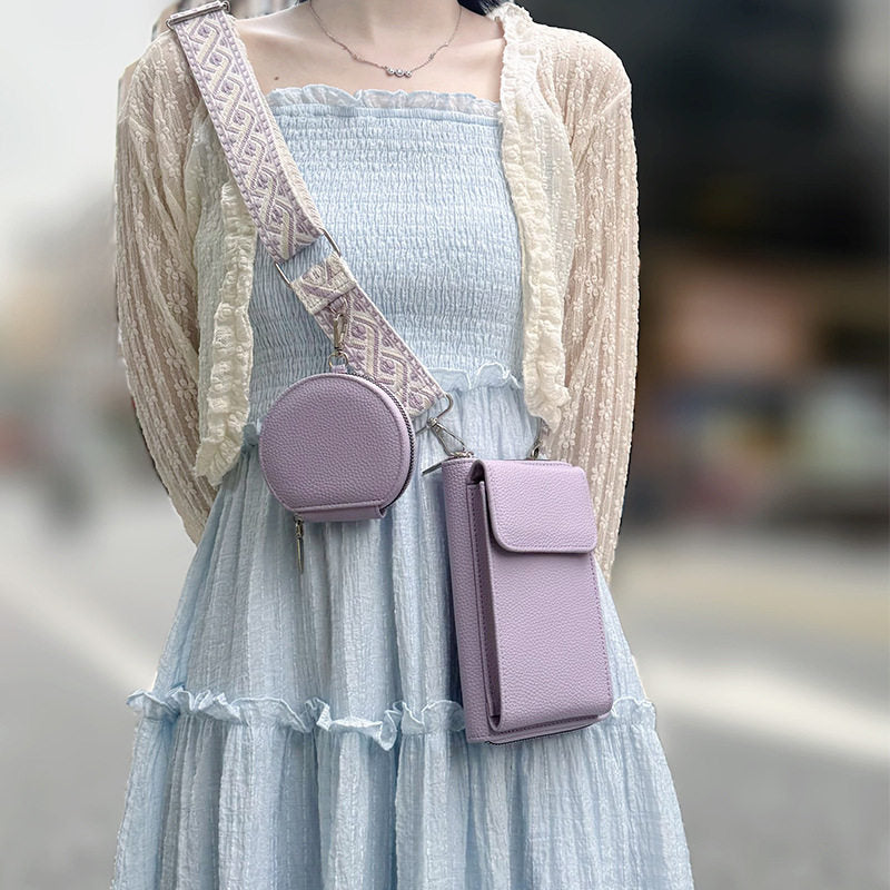 Crossbody bag (for women) with a single strap