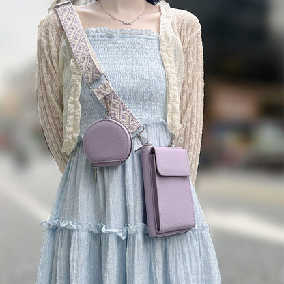 Crossbody bag (for women) with a single strap