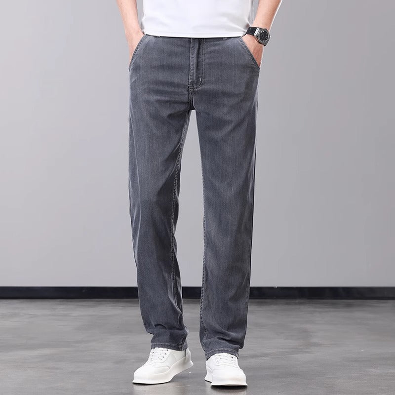 Men's Straight Leg Denim Pants