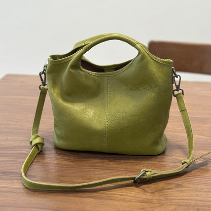 Genuine Leather Crossbody Shoulder Bag
