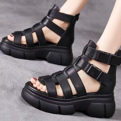 Platform Roman Sandals