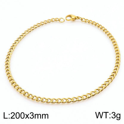 Cuban Chain Titanium Steel Bracelet