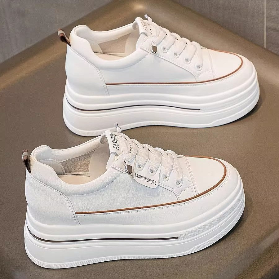 Women's White Platform Sneakers | Elevate Platform Sneakers by Aura X