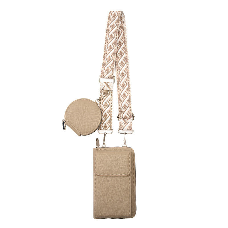 Crossbody bag (for women) with a single strap