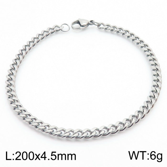 Cuban Chain Titanium Steel Bracelet