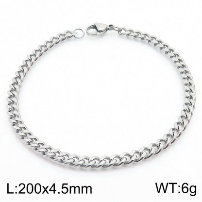 Cuban Chain Titanium Steel Bracelet