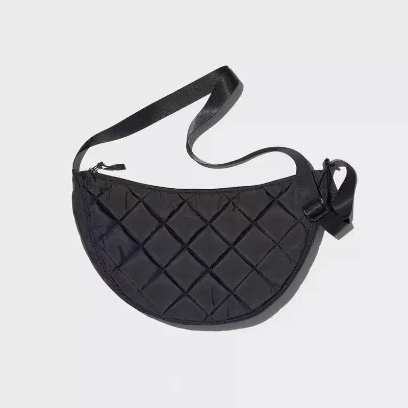 Womens PU Crossbody Bag Large Capacity Casual Shoulder Bag