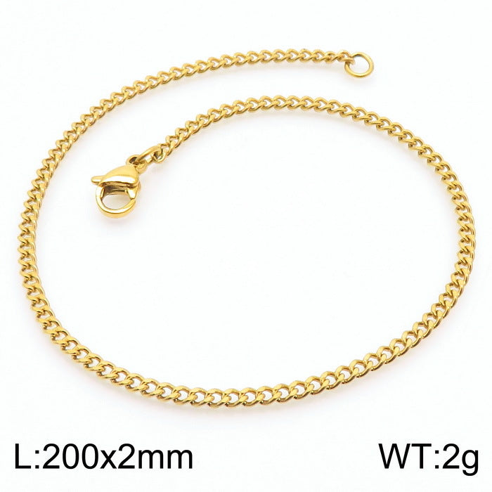 Cuban Chain Titanium Steel Bracelet