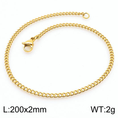 Cuban Chain Titanium Steel Bracelet