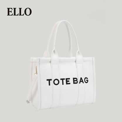 Evol Women'S Stylish Letter Tote Bag 2026 Design Versatile Handbag Multiple Colors Everyday Use
