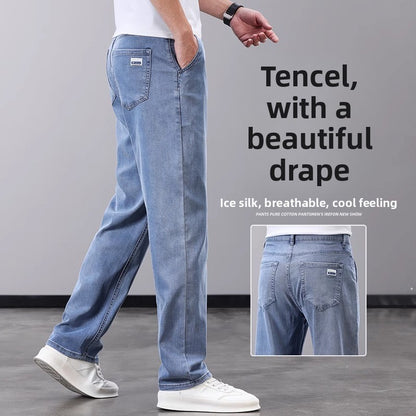 Men's Straight Leg Denim Pants