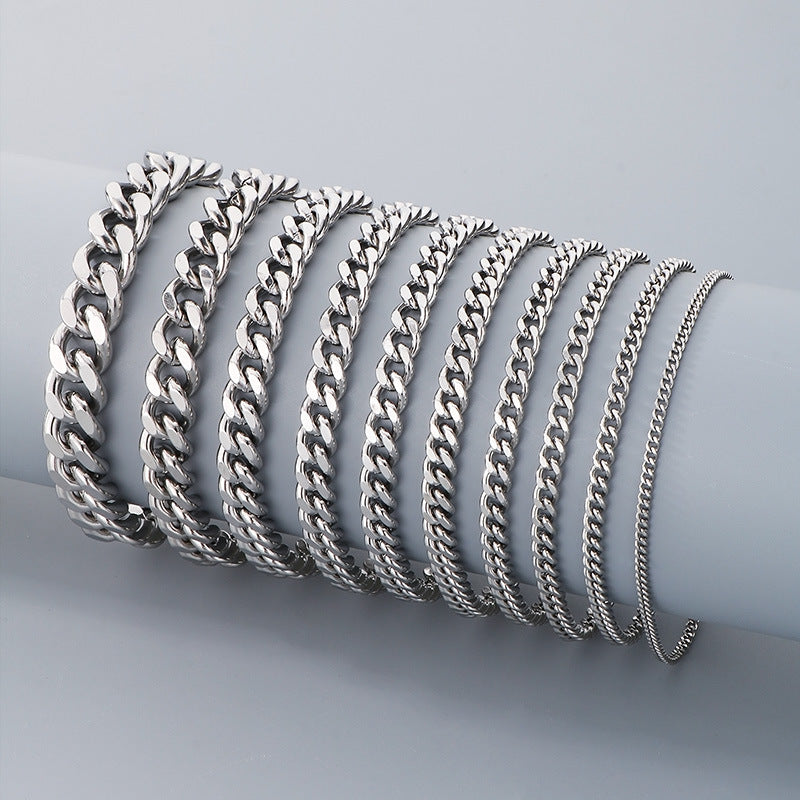 Cuban Chain Titanium Steel Bracelet