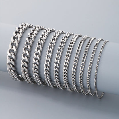 Cuban Chain Titanium Steel Bracelet