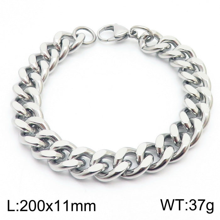 Cuban Chain Titanium Steel Bracelet