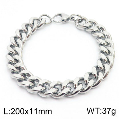Cuban Chain Titanium Steel Bracelet