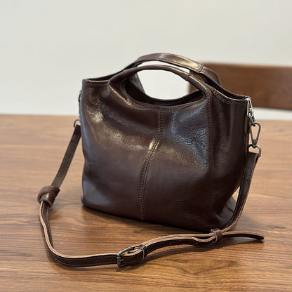 Genuine Leather Crossbody Shoulder Bag