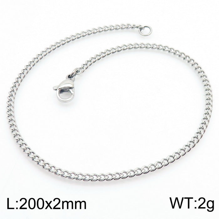 Cuban Chain Titanium Steel Bracelet