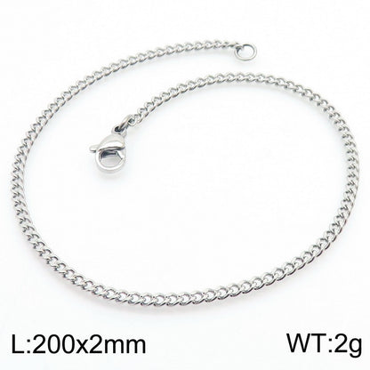 Cuban Chain Titanium Steel Bracelet